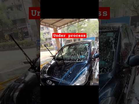 car wash after 3 months 🤩| #i10nios #hyundai  #nios #dushhera #shorts #ytshorts