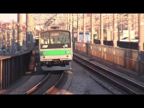 200系・205系埼京線浮間舟渡駅にて(Series 200 Shinkansen EMU and Series 205 EMU at UKIMAFUNADO Sta.)2012.12.1