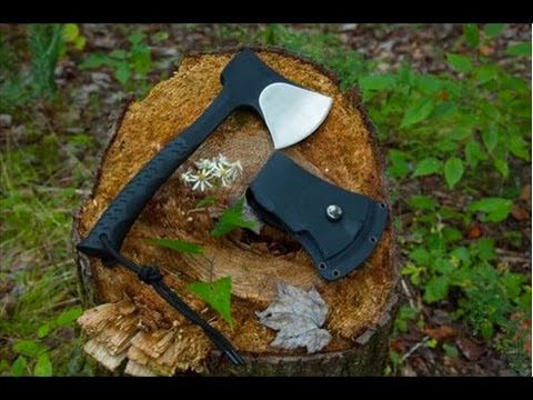 NEW! Schrade SCAXE10 Camp Hatchet – Best Hatchet for Backpacks