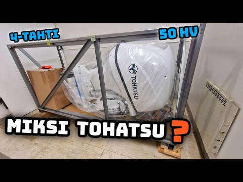 Ostin Uuden TOHATSU 4-Tahti Perämoottorin! Miksi Tohatsu?