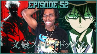 🐾CURIOUS CATS‼️| BUNGO STRAY DOGS S5 | EPISODE 52 | REACTION