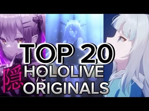 Cloudy’s TOP 20 Hololive ORIGINAL SONGS