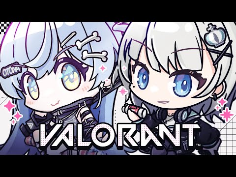 【VALOLANT】このげーむはじめてやりますw/夜乃くろむ　杏戸ゆげ　麻倉シノ　白那しずく【パカエル】