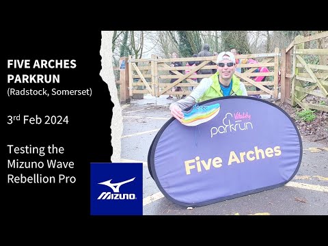 Testing the Mizuno Wave Rebellion Pro at Five Arches parkrun