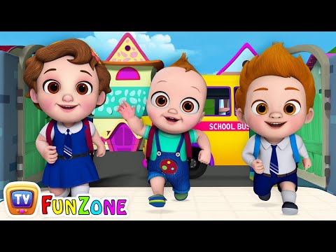 Yes Yes Back from School Song - ChuChu TV Funzone Nursery Rhymes & Toddler Videos