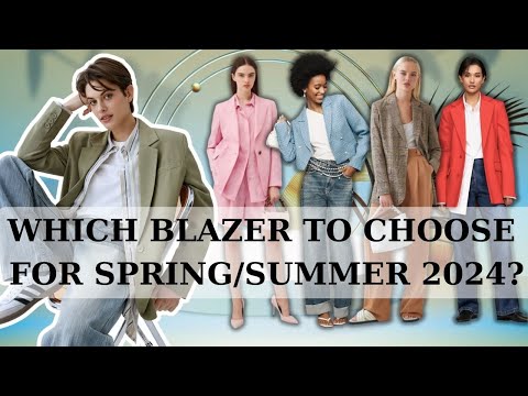 Stylish women's blazers for Spring/Summer 2024