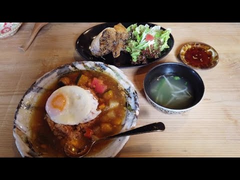 【鳥取県鳥取市】絶景と餡かけナシゴレンで心と体も癒やされました😋【アイワナドゥ岩戸】【山陰グルメ】【food in Japan】