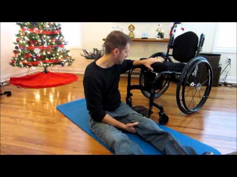 Paraplegic Floor Transfer