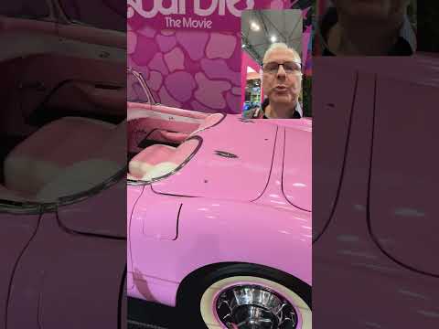 Barbie’s Corvette at the 2024 Auto Show