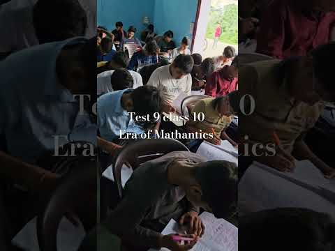 Test 9 Class 10 | Math Class 10 #class10 #shorts #viralshorts #class10maths #maths