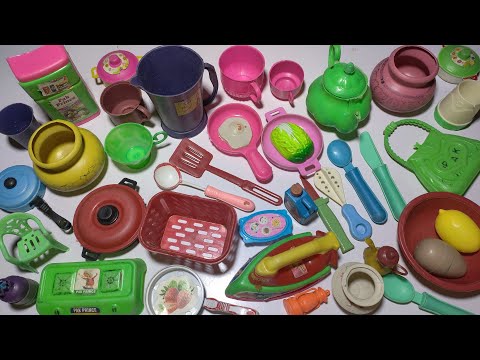 Hello Kitty Satisfying with Unboxing Plastic Full Kitchen Set | Cooking Toy Collection | Unboxing