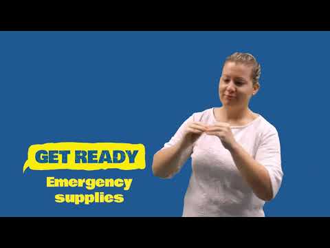 NZSL: Emergency supplies (Get Ready)