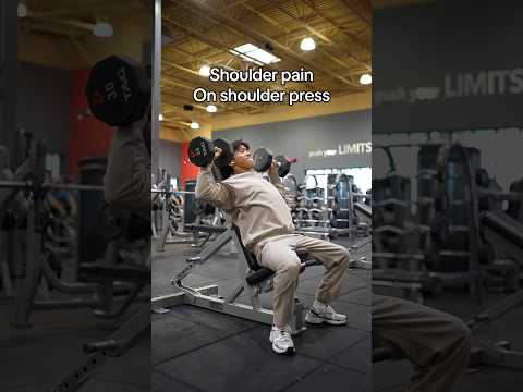 Best way to avoid shoulder pain on shoulder press (IMHO)