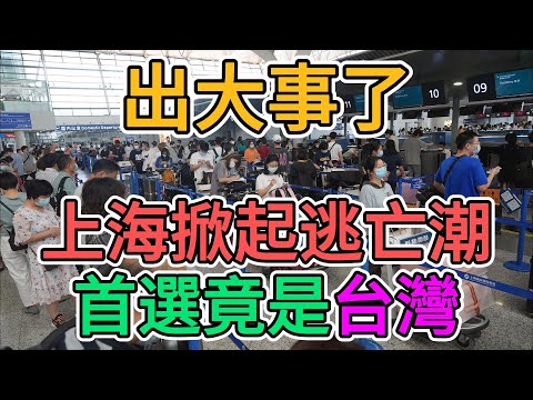 上海掀起逃亡潮，中國富人對政府已忍無可忍，連人帶錢全部撤離大陸！首選目的地竟是台灣！ | 窺探家【爆料频道】