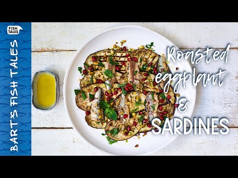 Roasted eggplant & SARDINES | Bart van Olphen