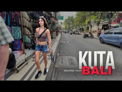 Travel KUTA BALI 2024 🇮🇩 WALKING Tour | Indonesia