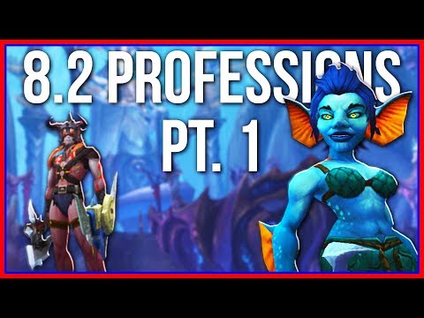 RISE OF AZSHARA PROFESSIONS PREP | Patch 8.2 Skinning and Leatherworking