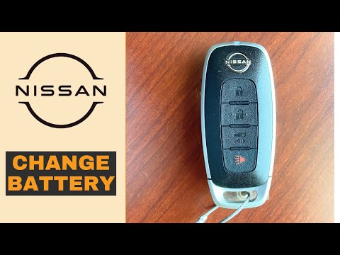 Change key fob battery - Nissan