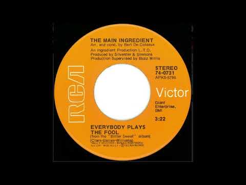 Main Ingredient - Everybody Plays The Fool (1972)