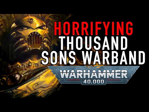 Deep Dive Thousand Sons Warbands in Warhammer 40K #thousandsons #chaosspacemarines #wh40klore