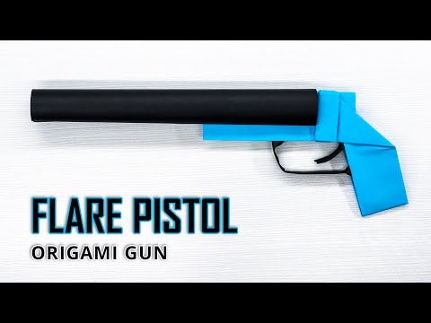 Crafting a Stunning Paper Replica of the Hebel M1894 Flare Pistol!