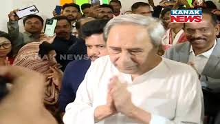 BJD Supremo Naveen Patnaik Visits Satyanagar Church For Prayers On Christmas