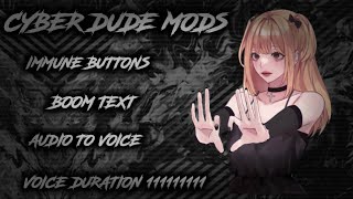 Collaboration whatsapp🍃CYBER DUDE MODS🍃IMMUNE BUTTONS🍃