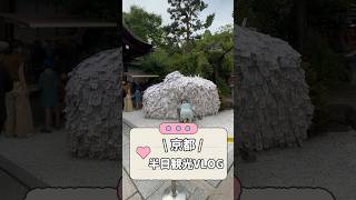 京都⛩️半日観光VLOG #京都 #kyoto #vlog #japan #京都観光 #shorts