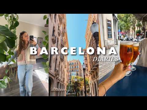 Barcelona Diaries || Rooftop Bars, Remote Work Life & Asian Tapas Date Night