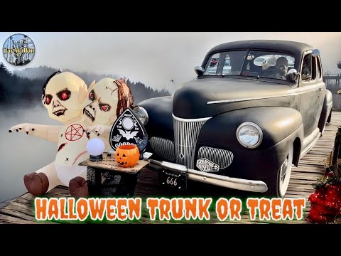 Halloween Trunk or Treat Car Show 🎃| Redondo Beach, California 🏝️ 🇺🇸 [4K]