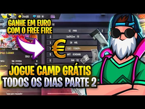 COMO JOGAR CAMPEONATO GRÁTIS TODOS OS DIAS NO FREE FIRE💸🤩PARTE 2