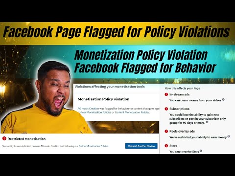 Facebook Page Flagged for Policy Violations | Monetization Policy Violation Facebook | Diptanu Shil