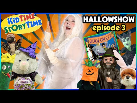 Halloween Show! Episode 3 | Halloween read aloud for Kids TV Show + Costume Contest | ZOOloween