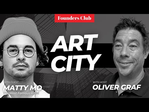 The Most Famous Artist On Building "Art City" 🎨🏠 | Matty Mo on Founders Club