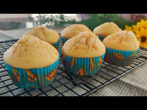 暄软玛芬蛋糕做法, 我发现了让它们膨胀成小山丘的秘密|Easy Muffin Cake Recipe, I Found the Secret to Making It Fluffy as a Hill