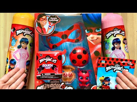 Miraculous Ladybug Magic Heroez Water Reveal Marinette ASMR Transformation Surprise Unboxing dolls