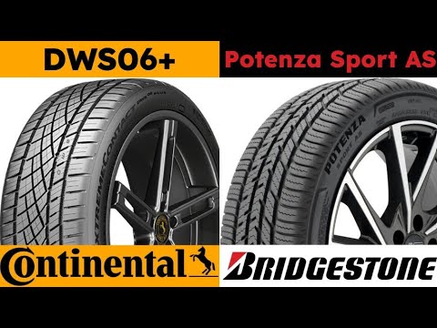 Continental ExtremeContact DWS 06 Plus vs Bridgestone Potenza Sport AS