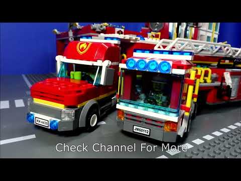 Building LEGO City Fire Sets 2023