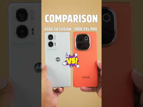 Best Phone Under 25k? 🔥 IQOO Z9s Pro 5G vs Moto Edge 50 Fusion 5G #shorts #iqoo #moto