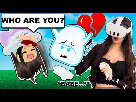 I LOST My MEMORY PRANK on BOYFRIEND! (Roblox Vr Hands)