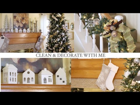 CLEAN & DECORATE | HOLIDAY DECORATIONS | CLEANING MOTIVATION