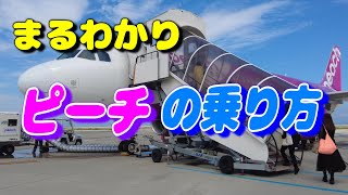 ピーチの乗り方 運賃タイプの変更によりリニューアル  新たな形のLCC【飛行機 乗り方 Peach 格安航空】