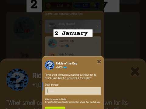 Zoo riddle of the day | 2 January zoo riddle of the day #zoorebusriddle #zooairdrop #zoocode