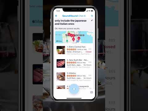 Finding a Restaurant - SoundHound Chat AI Demo