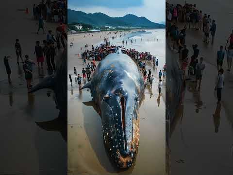 rip in Whale fish #natureocean #fish