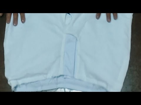 How to attach lining in Pants (clean finish)