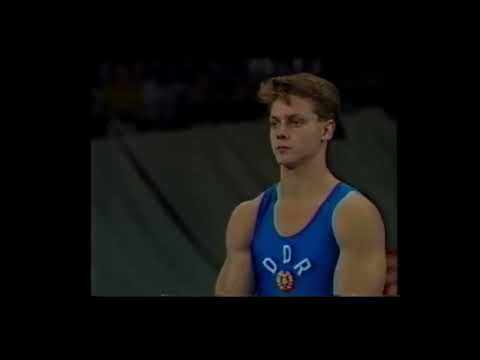 アンドレアス・ベッカー Andreas Wecker (GDR) 1989 World Championship VT AA