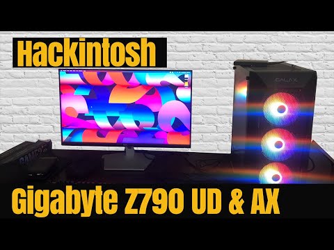 13th Gen Intel i9 pro Gigabyte Z790 UD AX Hackintosh 2023