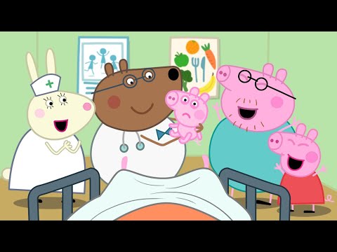 George Pig Born in Hospital??? | Peppa Pig Funny Animation