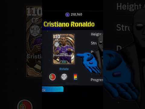 Noodle Hair Ronaldo vs Prime Ronaldo | Who is Best | eFootball High Rated Player |#shortsfeed#cr7